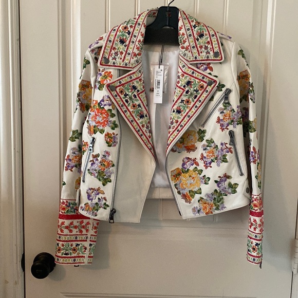 Alice and Olivia leather jacket - Picture 1 of 4